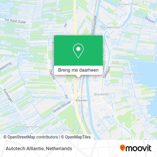 Autotech Alliantie kaart