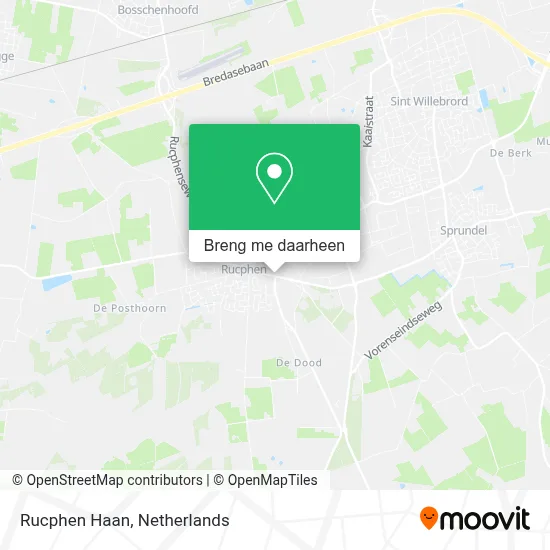 Rucphen  Haan kaart