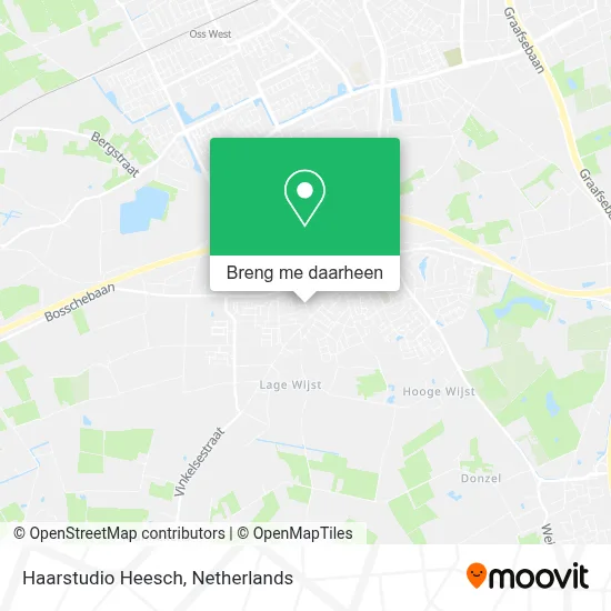 Haarstudio Heesch kaart