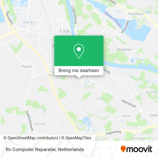 Rv Computer Reparatie kaart