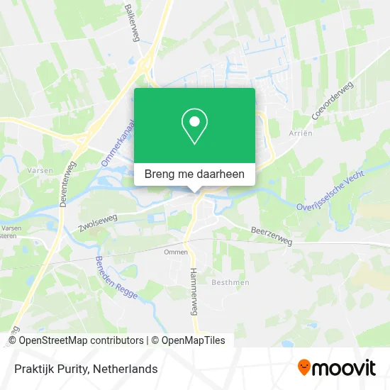 Praktijk Purity kaart