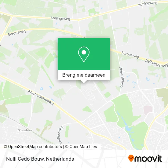 Nulli Cedo Bouw kaart