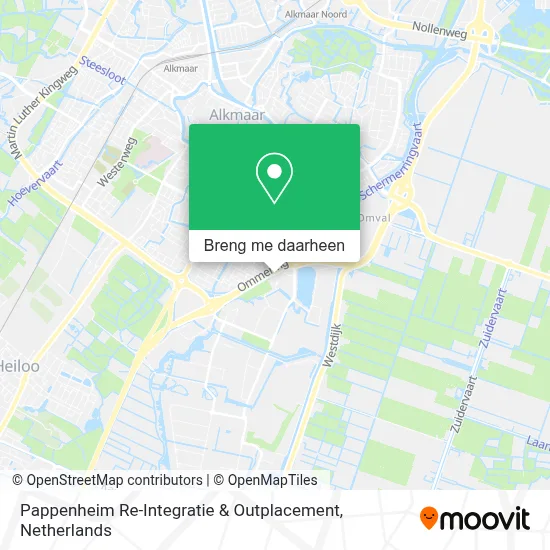 Pappenheim Re-Integratie & Outplacement kaart