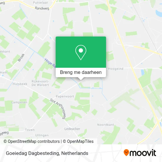 Goeiedag Dagbesteding kaart