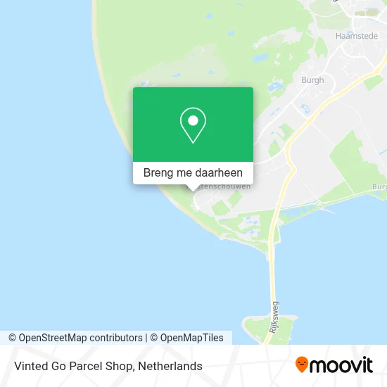 Vinted Go Parcel Shop kaart