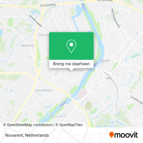 Novarent kaart