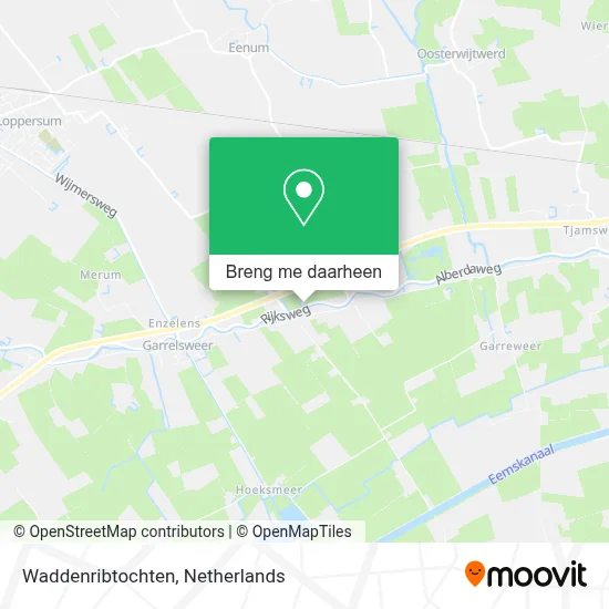 Waddenribtochten kaart