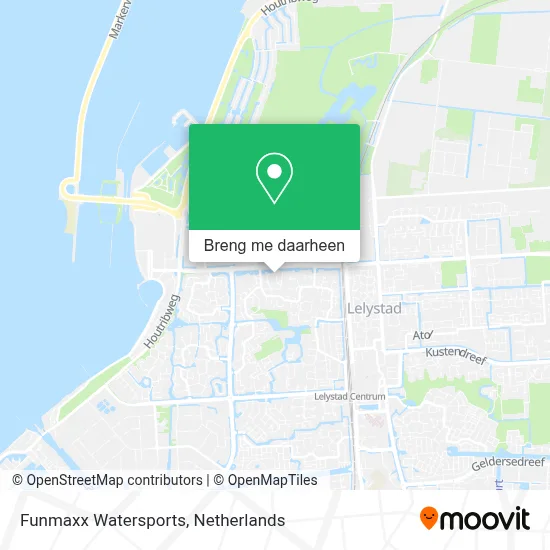 Funmaxx Watersports kaart
