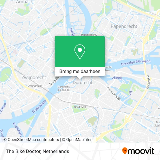 The Bike Doctor kaart