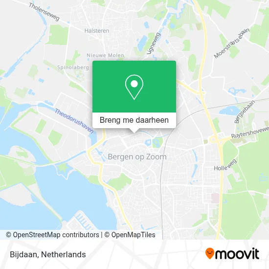 Bijdaan kaart