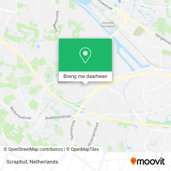 Scraphut kaart