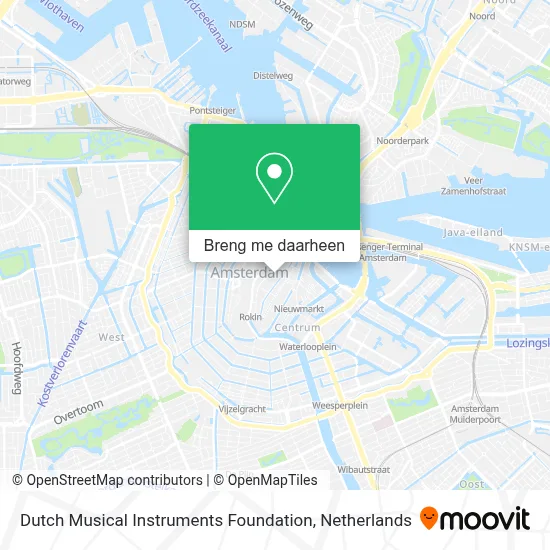 Dutch Musical Instruments Foundation kaart