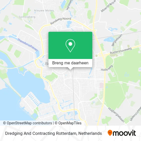 Dredging And Contracting Rotterdam kaart