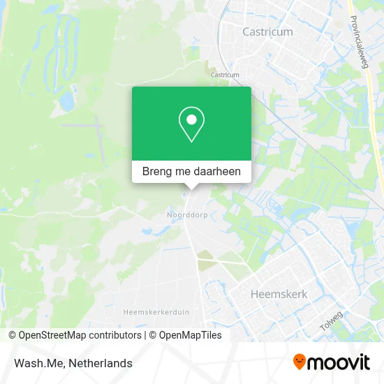 Wash.Me kaart