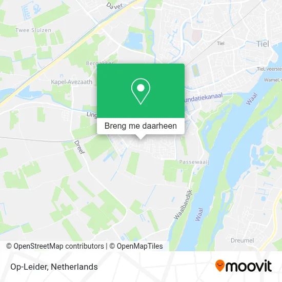 Op-Leider kaart