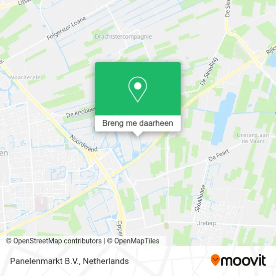 Panelenmarkt B.V. kaart