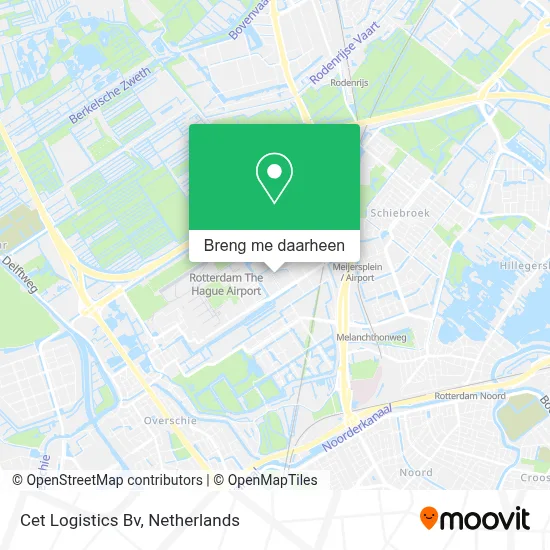 Cet Logistics Bv kaart
