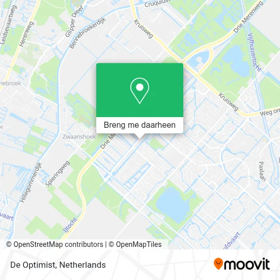 De Optimist kaart