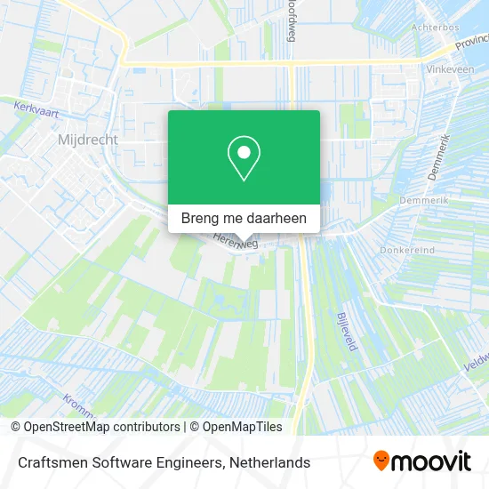 Craftsmen Software Engineers kaart