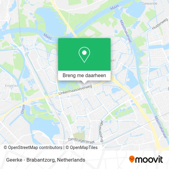 Geerke -  Brabantzorg kaart