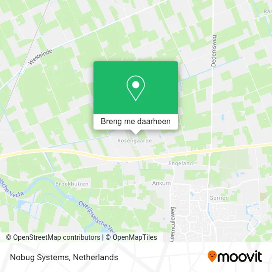 Nobug Systems kaart