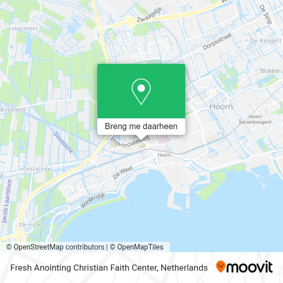 Fresh Anointing Christian Faith Center kaart