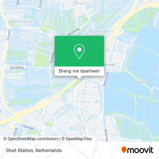 Shell Station kaart