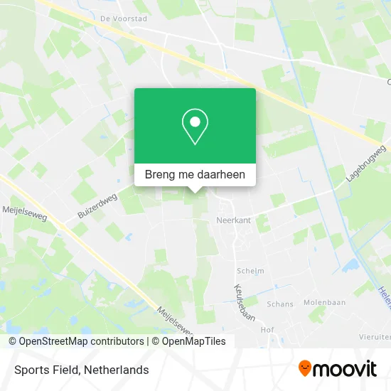 Sports Field kaart