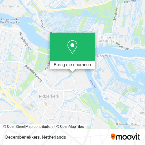 Decemberlekkers kaart