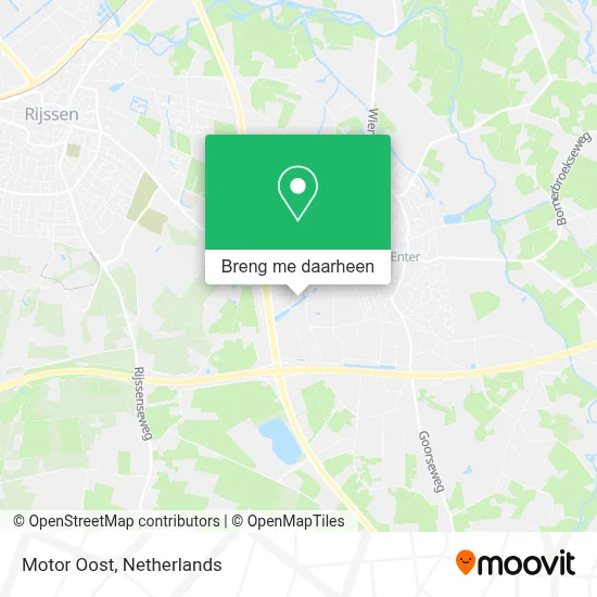 Motor Oost kaart