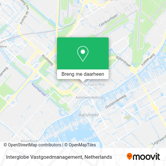 Interglobe Vastgoedmanagement kaart