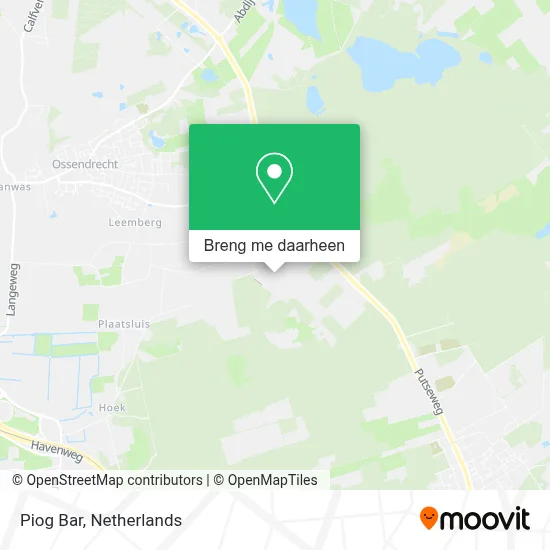 Piog Bar kaart