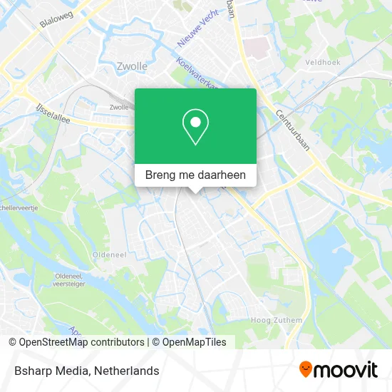 Bsharp Media kaart
