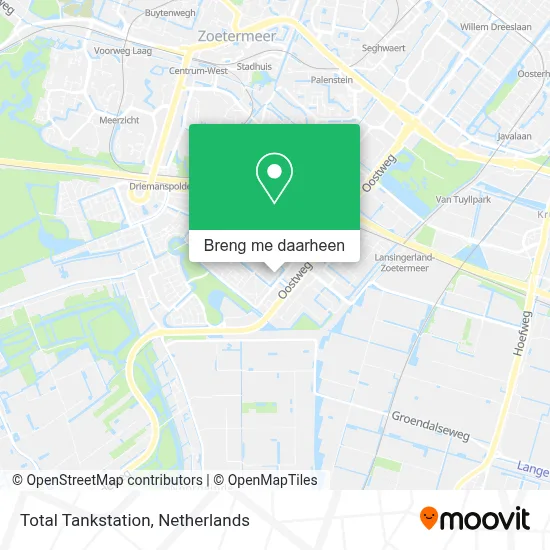 Total Tankstation kaart