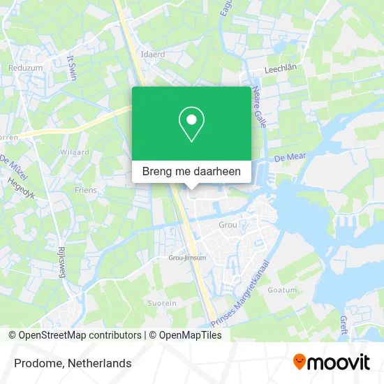 Prodome kaart
