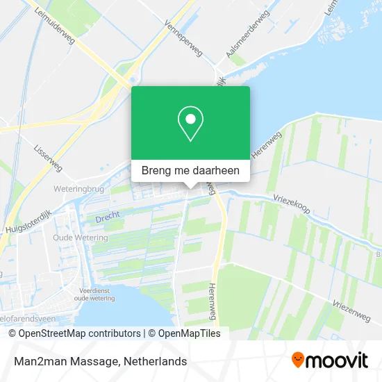 Man2man Massage kaart