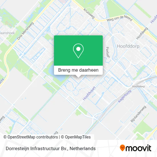 Dorresteijn Infrastructuur Bv. kaart
