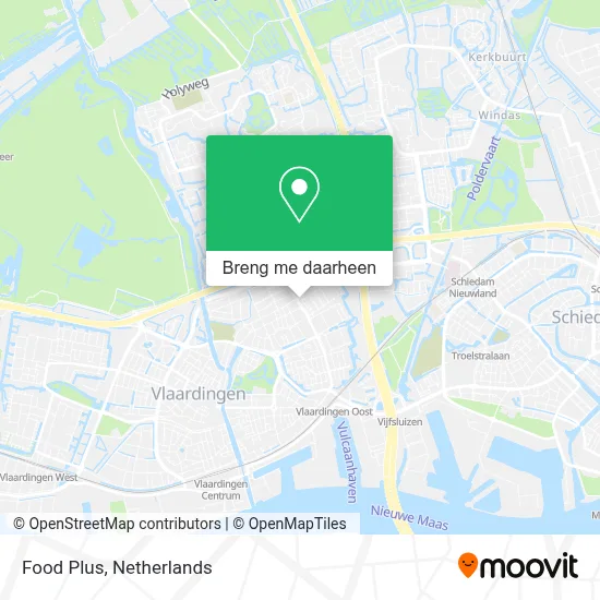 Food Plus kaart