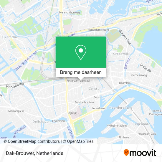 Dak-Brouwer kaart