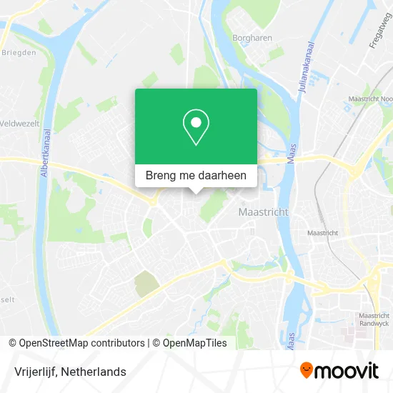 Vrijerlijf kaart