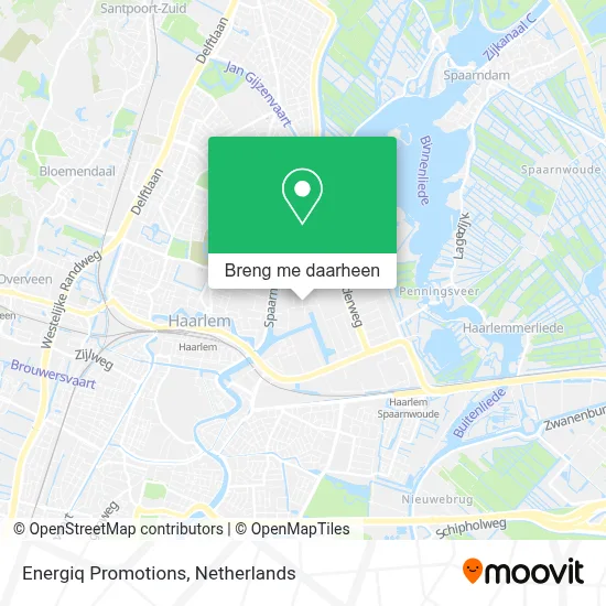 Energiq Promotions kaart