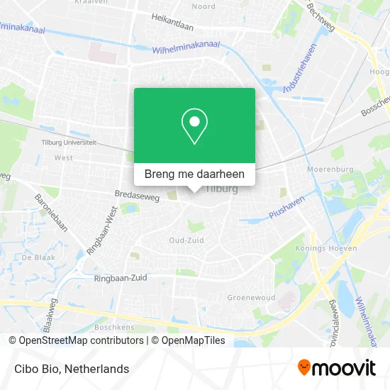 Cibo Bio kaart