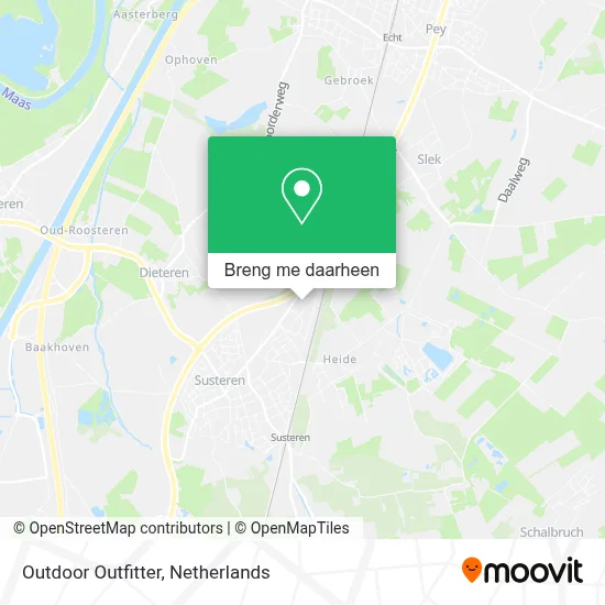 Outdoor Outfitter kaart