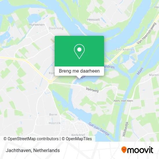 Jachthaven kaart