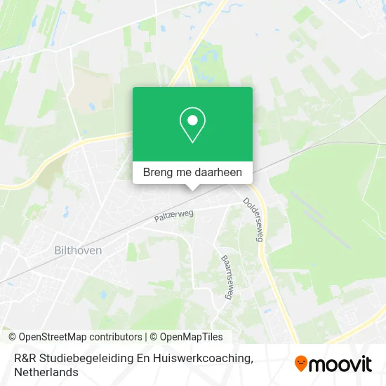 R&R Studiebegeleiding En Huiswerkcoaching kaart