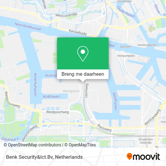 Benk Security&Ict.Bv kaart