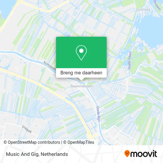Music And Gig kaart