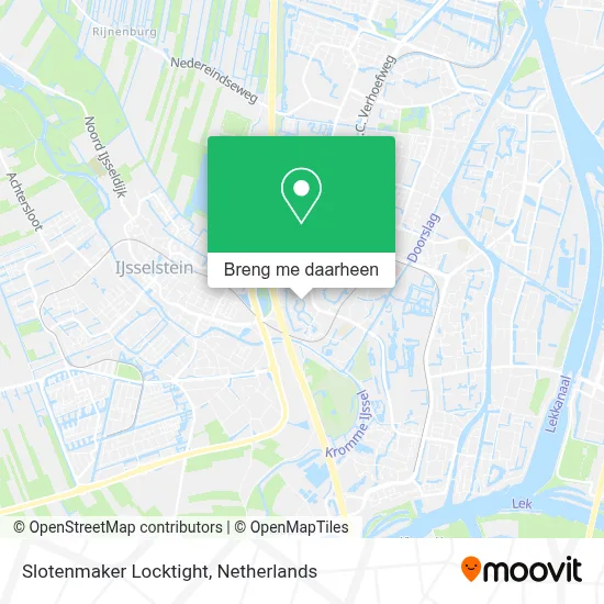 Slotenmaker Locktight kaart