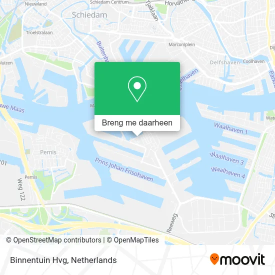 Binnentuin Hvg kaart