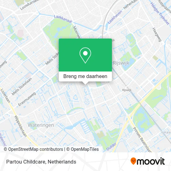 Partou Childcare kaart